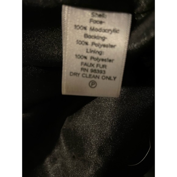 Rachel Zoe Faux Fur Striped Vest - Size Large - Vintage Inspired WC30 - Picture 9 of 9